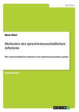 Methoden des sprachwissenschaftlichen Arbeitens