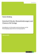 Enriched E-Books. Herausforderungen und Chancen für Verlage