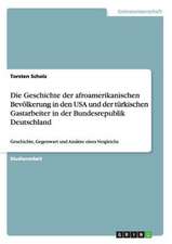 Die Geschichte der afroamerikanischen Bevölkerung in den USA und der türkischen Gastarbeiter in der Bundesrepublik Deutschland