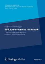 Einkaufserlebnisse im Handel: Theoretische Konzeption und empirische Analyse