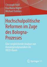 Hochschulpolitische Reformen im Zuge des Bologna-Prozesses: Eine vergleichende Analyse von Konvergenzdynamiken im OECD-Raum