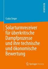 Solarturmreceiver für überkritische Dampfprozesse und ihre technische und ökonomische Bewertung