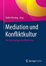 Mediation und Konfliktkultur: Wie Top-Manager Konflikte lösen