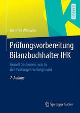 Prüfungsvorbereitung Bilanzbuchhalter IHK