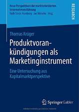 Produktvorankündigungen als Marketinginstrument: Eine Untersuchung aus Kapitalmarktperspektive