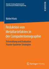 Reduktion von Metallartefakten in der Computertomographie