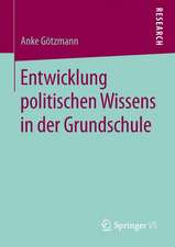 Entwicklung politischen Wissens in der Grundschule