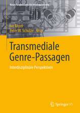 Transmediale Genre-Passagen: Interdisziplinäre Perspektiven