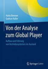 Von der Analyse zum Global Player: Aufbau und Führung von Vertriebssystemen im Ausland