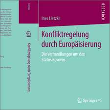 Konfliktregelung durch Europäisierung