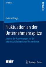 Fluktuation an der Unternehmensspitze: Analyse der Auswirkungen auf die Internationalisierung von Unternehmen