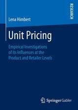 Unit Pricing: Empirical Investigations of its Influences at the Product and Retailer Levels