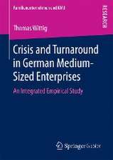 Crisis and Turnaround in German Medium-Sized Enterprises: An Integrated Empirical Study