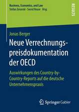 Neue Verrechnungspreisdokumentation der OECD