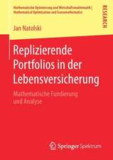 Replizierende Portfolios in der Lebensversicherung