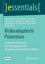 Risikoadaptierte Prävention: Governance Perspective für Leistungsansprüche bei genetischen (Brustkrebs-)Risiken