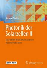 Photonik der Solarzellen II: Solarzellen mit schwefelhaltigen Absorberschichten