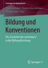 Bildung und Konventionen: Die „Economie des conventions“ in der Bildungsforschung