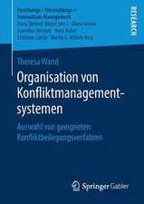 Organisation von Konfliktmanagementsystemen: Auswahl von geeigneten Konfliktbeilegungsverfahren