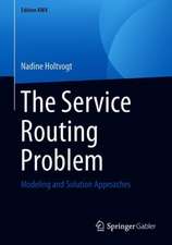 The Service Routing Problem: Modeling and Solution Approaches