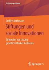 Stiftungen und soziale Innovationen