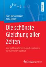 Die schönste Gleichung aller Zeiten: Von mathematischen Grundkenntnissen zur eulerschen Identität