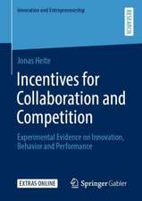 Incentives for Collaboration and Competition