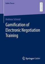 Gamification of Electronic Negotiation Training