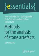 Methods for the Analysis of Stone Artefacts: An Overview