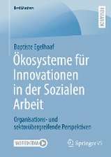 Ökosysteme für Innovationen in der Sozialen Arbeit: Organisations- und sektorübergreifende Perspektiven