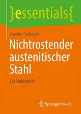 Nichtrostender austenitischer Stahl