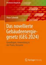 Das novellierte Gebäudeenergiegesetz (GEG 2024)