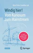 Windig hier! Vom Kuriosum zum Mainstream: 30 Jahre Windenergie – ein Insider erzählt