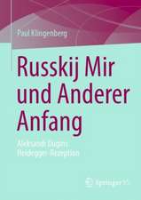 Russki Mir und Anderer Anfang