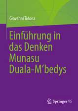 Einführung in das Denken Munasu Duala-M¿bedys