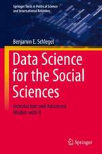 Data Science for the Social Sciences
