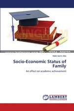 Socio-Economic Status of Family