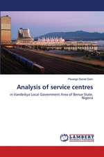 Analysis of service centres