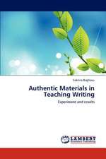 Authentic Materials in Teaching Writing