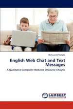 English Web Chat and Text Messages