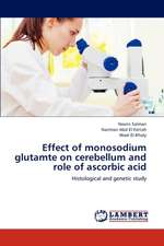 Effect of monosodium glutamte on cerebellum and role of ascorbic acid