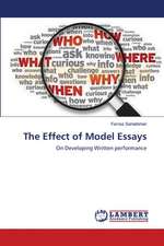 The Effect of Model Essays