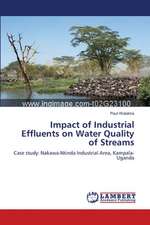 Impact of Industrial Effluents on Water Quality of Streams