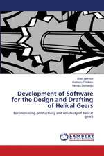 Development of Software for the Design and Drafting of Helical Gears