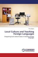 Local Culture and Teaching Foreign Languages