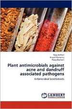 Plant antimicrobials against acne and dandruff associated pathogens