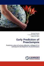 Early Prediction of Preeclampsia