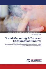 Social Marketing & Tobacco Consumption Control