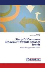 Study Of Consumer Behaviour Towards Reliance Trends