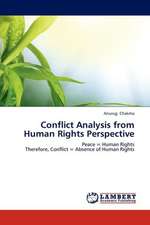 Conflict Analysis from Human Rights Perspective